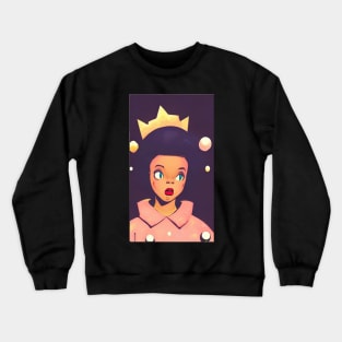 Peachy Princess Crewneck Sweatshirt